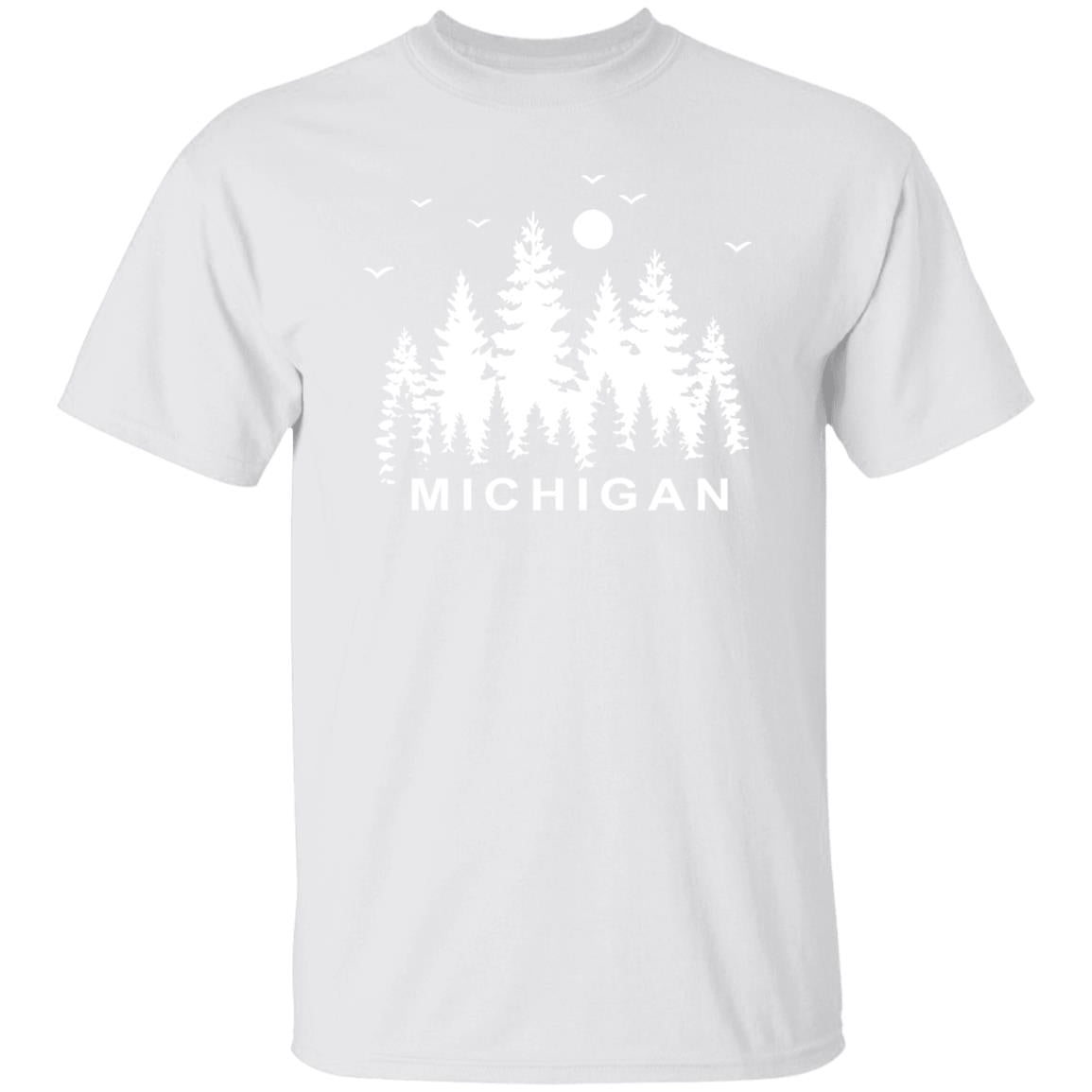 Michigan Pintrees - White G500 5.3 oz. T-Shirt