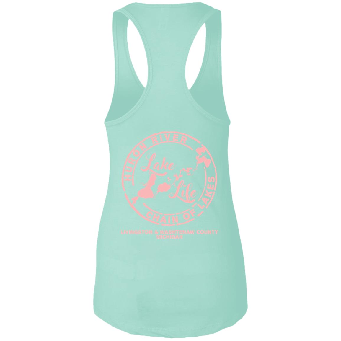 Lake Bum HRCL LL 2 Sided NL1533 Ladies Ideal Racerback Tank