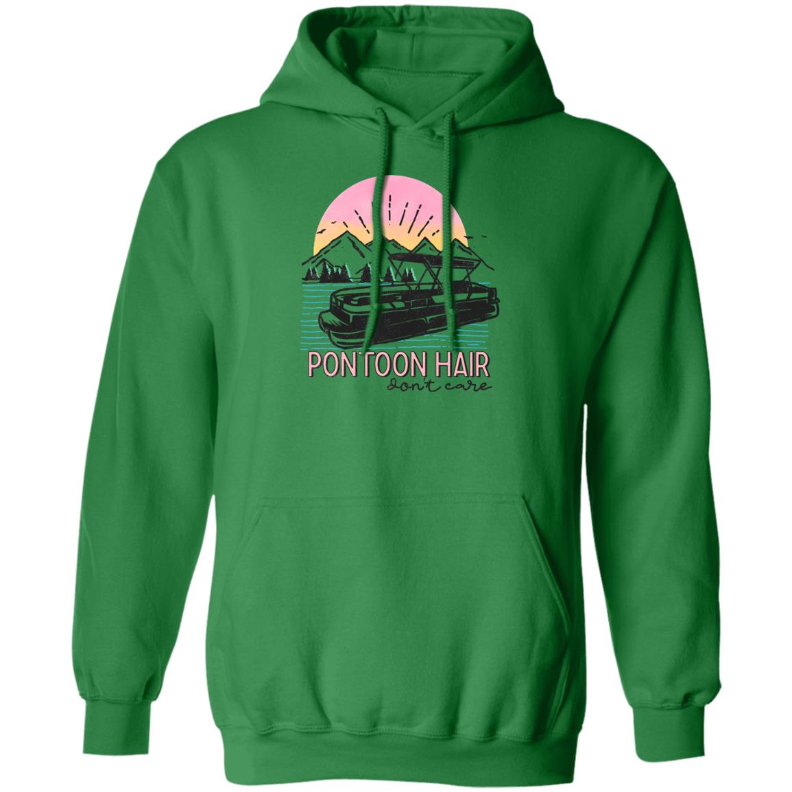 ***2 SIDED***  Pontoon Hair HRCL LL 2 Sided G185 Pullover Hoodie