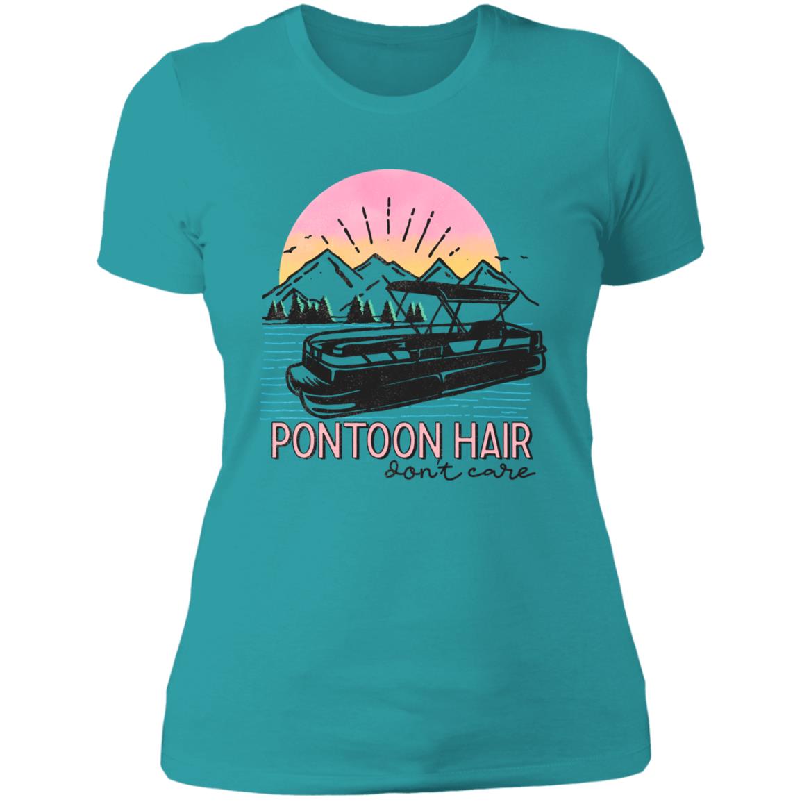 Pontoon Hair HRCL LL 2 Sided NL3900 Ladies' Boyfriend T-Shirt