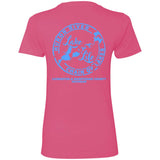 At the Lake Gettin' Tipsy HRCL LL 2 Sided NL3900 Ladies' Boyfriend T-Shirt