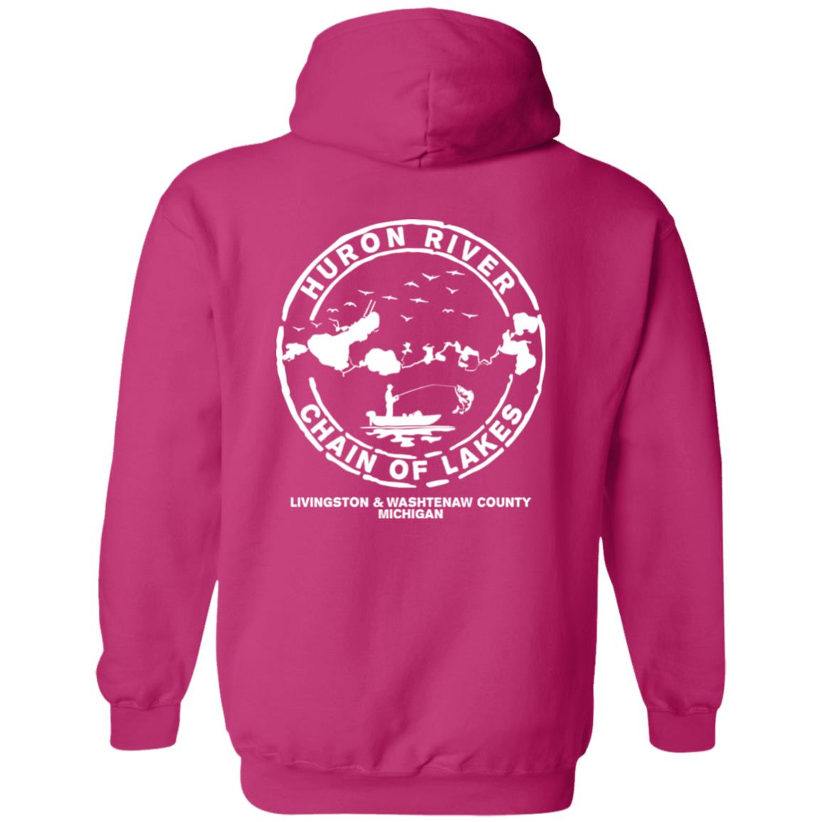 HRCL FL - Show Me Your Bobbers I'll Show You My Pole - 2 Sided G185 Pullover Hoodie