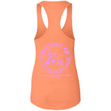 ***2 SIDED***  Lake Life  HRCL LL 2 Sided NL1533 Ladies Ideal Racerback Tank