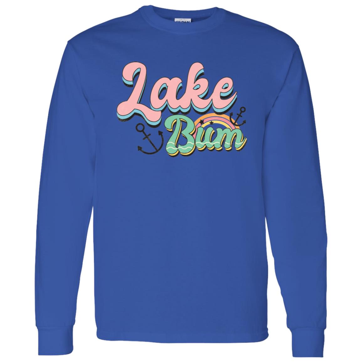 Lake Bum HRCL LL 2 Sided G540 LS T-Shirt 5.3 oz.