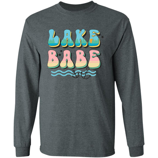 Lake Babe HRCL LL 2 Sided G540 LS T-Shirt 5.3 oz.