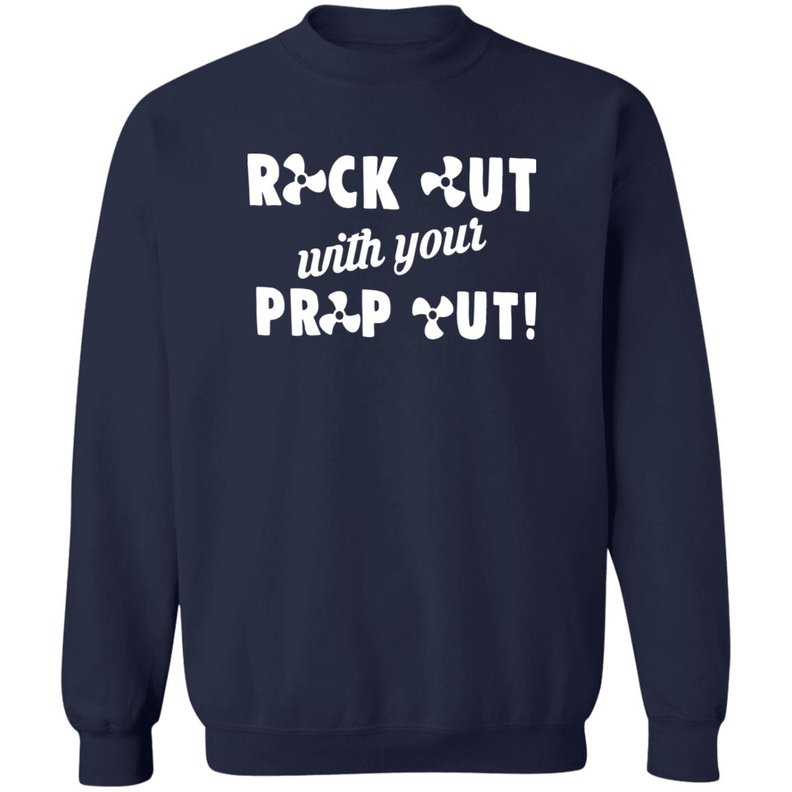 HRCL FL - Rock Out with your Prop Out - 2 Sided G180 Crewneck Pullover Sweatshirt