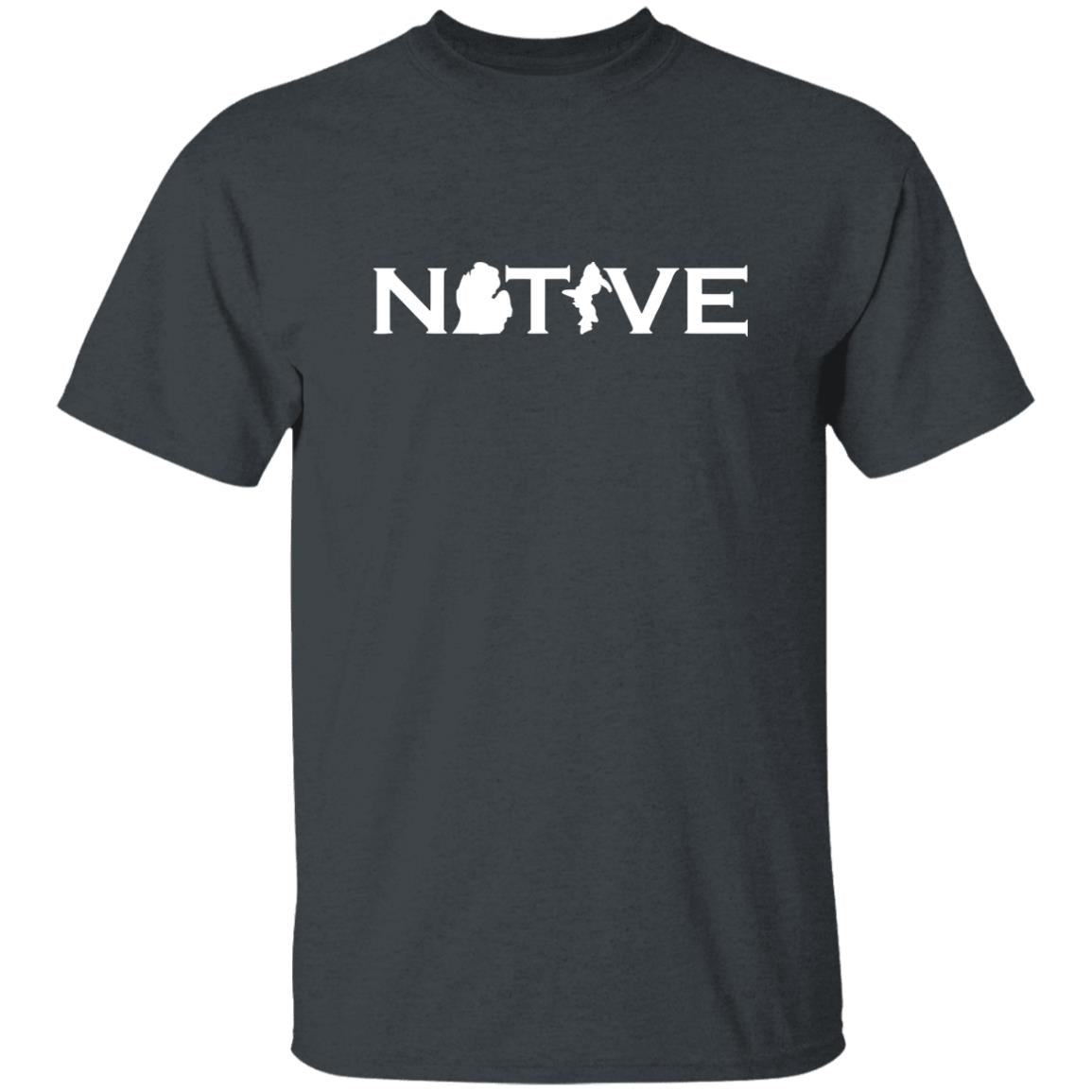 MI Native - White G500 5.3 oz. T-Shirt