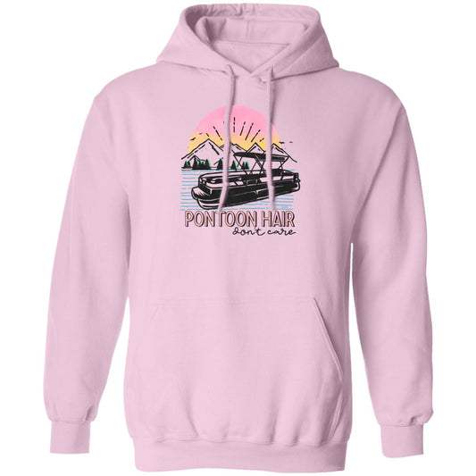 ***2 SIDED***  Pontoon Hair HRCL LL 2 Sided G185 Pullover Hoodie