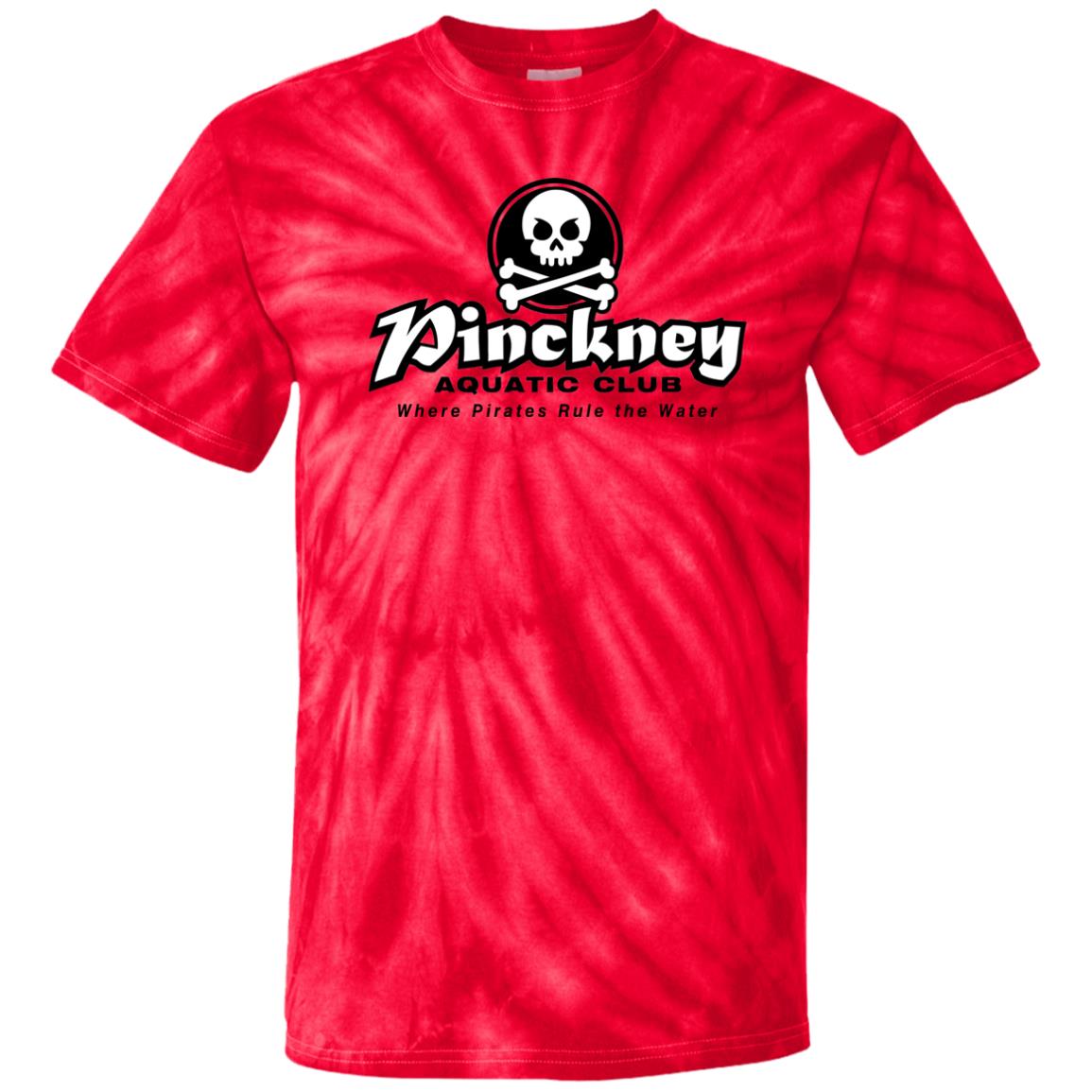 Pinckney Aquatic Club- B & W, CD100 100% Cotton Tie Dye T-Shirt