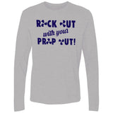 HRCL FL - Navy Rock Out with your Prop Out - 2 Sided NL3601 Men's Premium LS