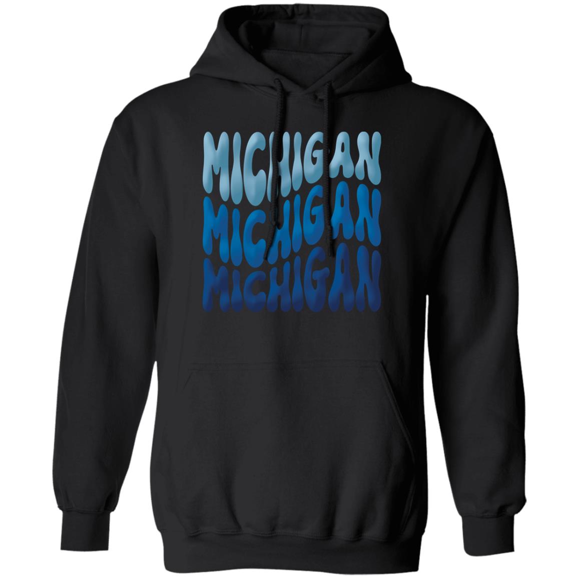 Michigan - Blues  Colors G185 Pullover Hoodie
