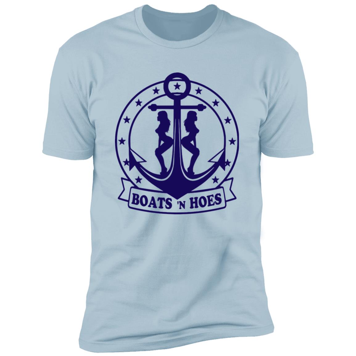 HRCL FL - Navy Boats N Hoes - 2 Sided NL3600 Premium Short Sleeve T-Shirt