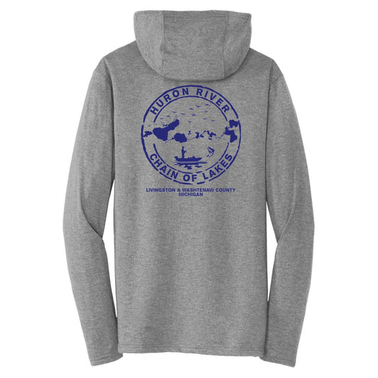 HRCL FL - Navy Rock Out with your Prop Out - 2 Sided DM139 Triblend T-Shirt Hoodie