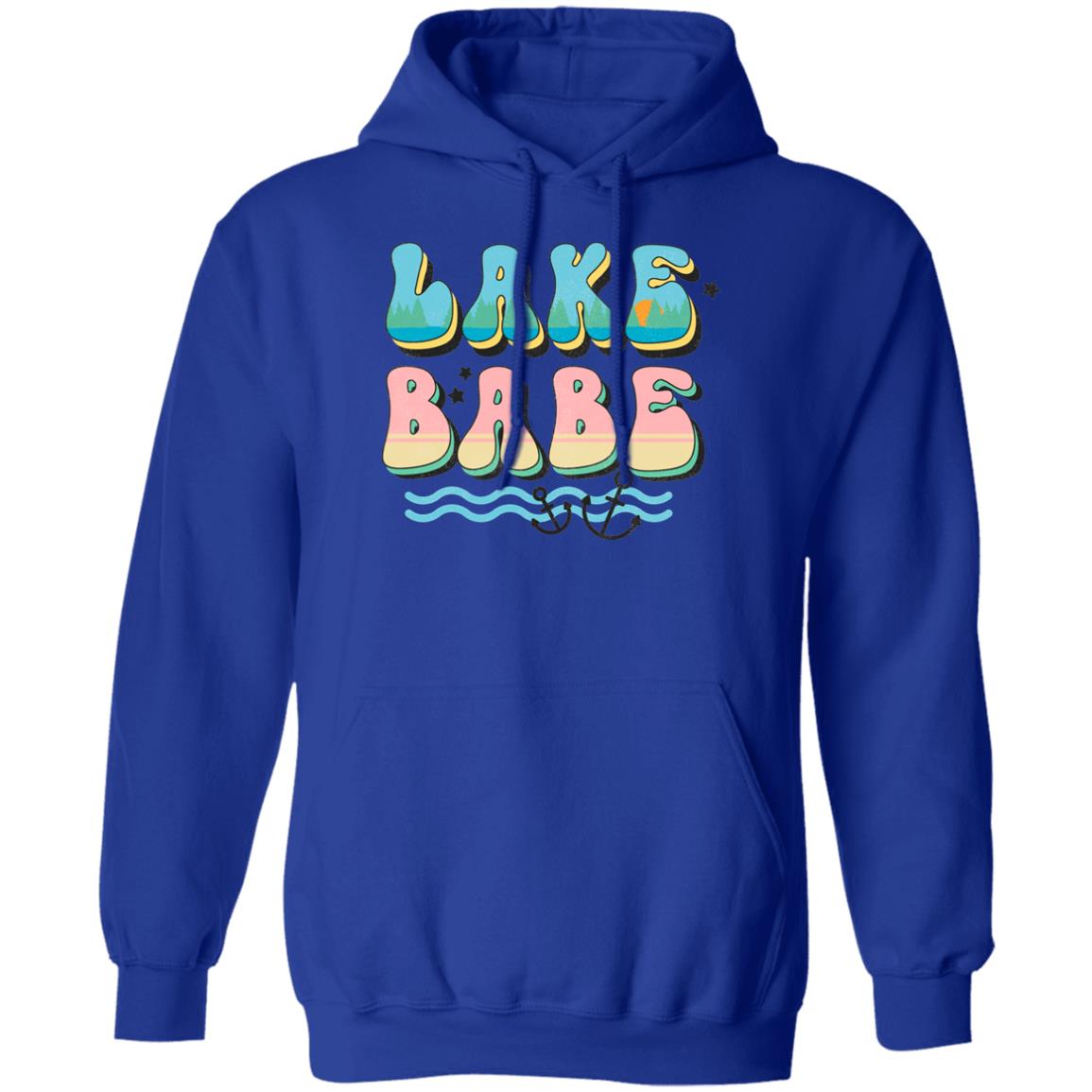Lake Babe HRCL LL 2 Sided G185 Pullover Hoodie