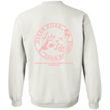 ***2 SIDED***  Lake Bum HRCL LL 2 Sided G180 Crewneck Pullover Sweatshirt