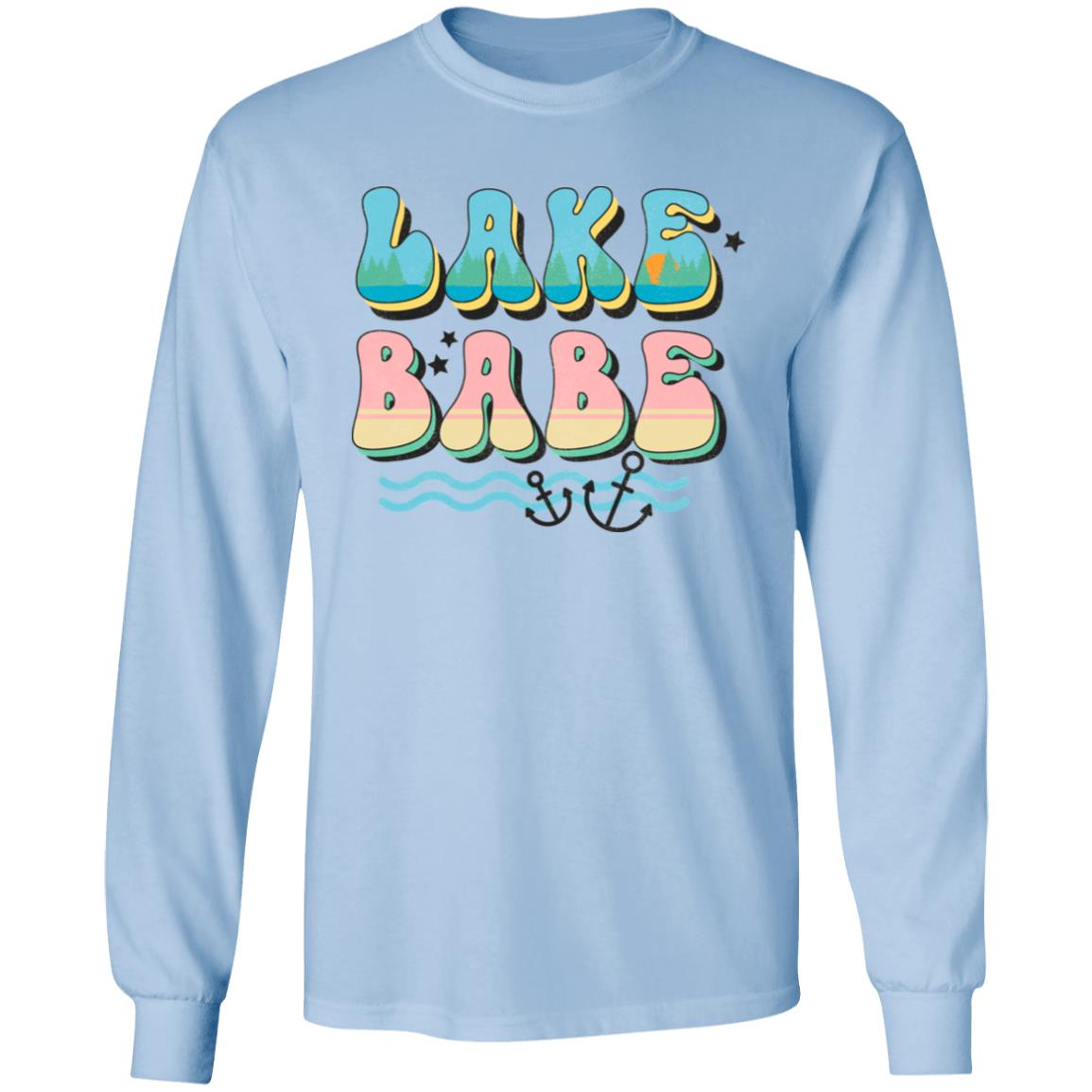 Lake Babe HRCL LL 2 Sided G540 LS T-Shirt 5.3 oz.