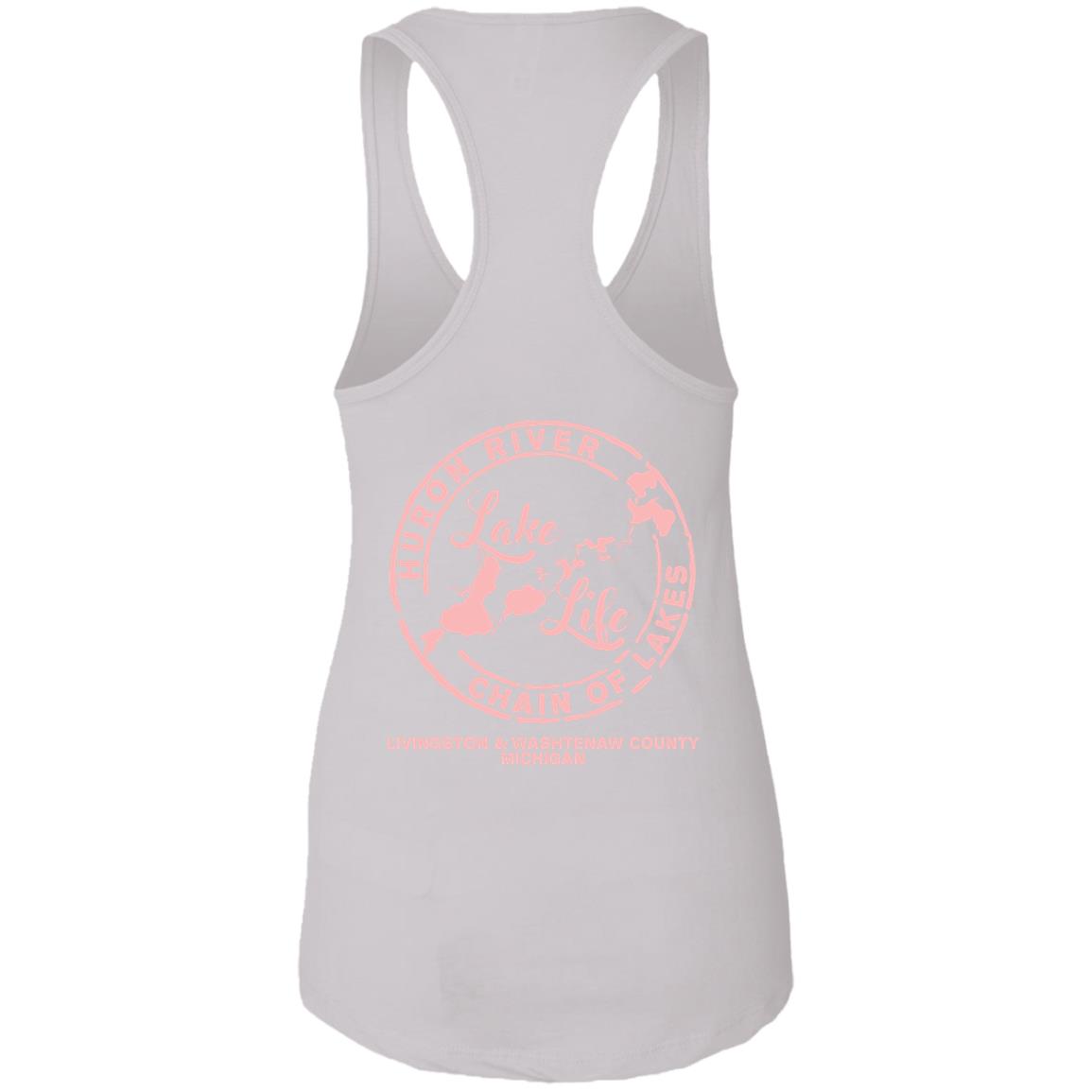 Lake Bum HRCL LL 2 Sided NL1533 Ladies Ideal Racerback Tank