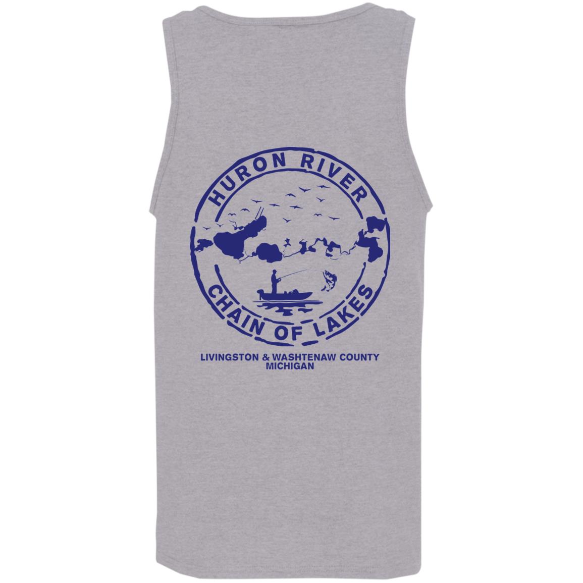 ***2 SIDED***  HRCL FL - Navy Weekend Hooker - 2 Sided G520 Cotton Tank Top 5.3 oz.