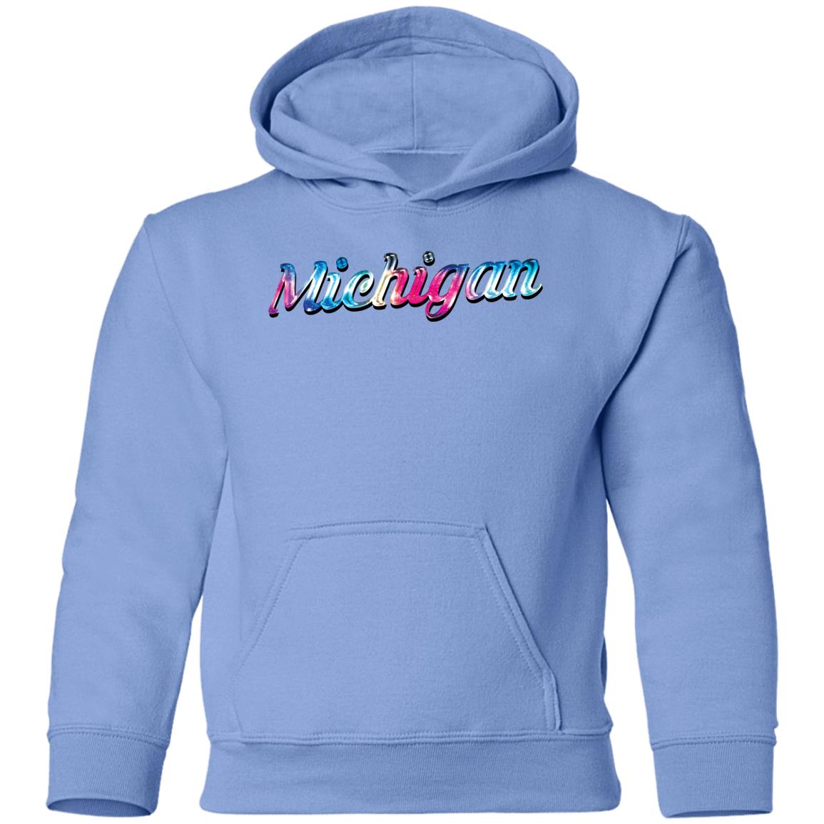 Michigan 3 G185B Youth Pullover Hoodie