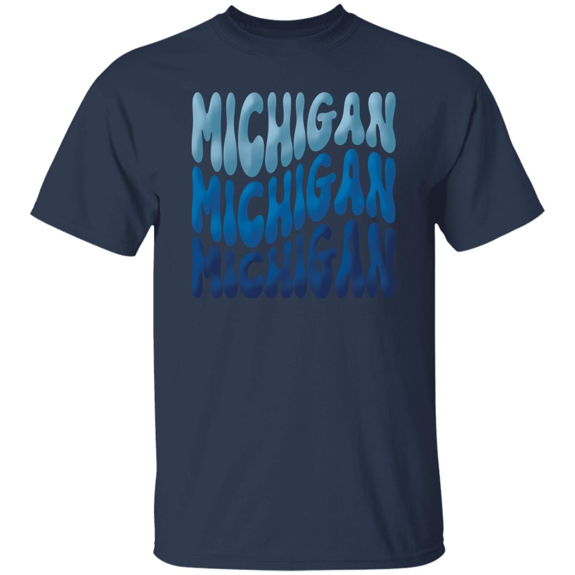 Michigan - Blues  Colors G500 5.3 oz. T-Shirt