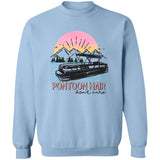 ***2 SIDED***  Pontoon Hair HRCL LL 2 Sided G180 Crewneck Pullover Sweatshirt