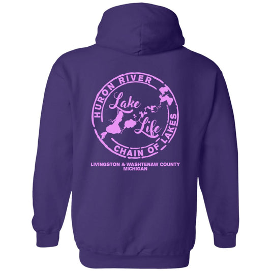 ***2 SIDED***  Lake Life  HRCL LL 2 Sided G185 Pullover Hoodie