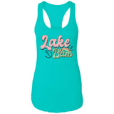 Lake Bum HRCL LL 2 Sided NL1533 Ladies Ideal Racerback Tank