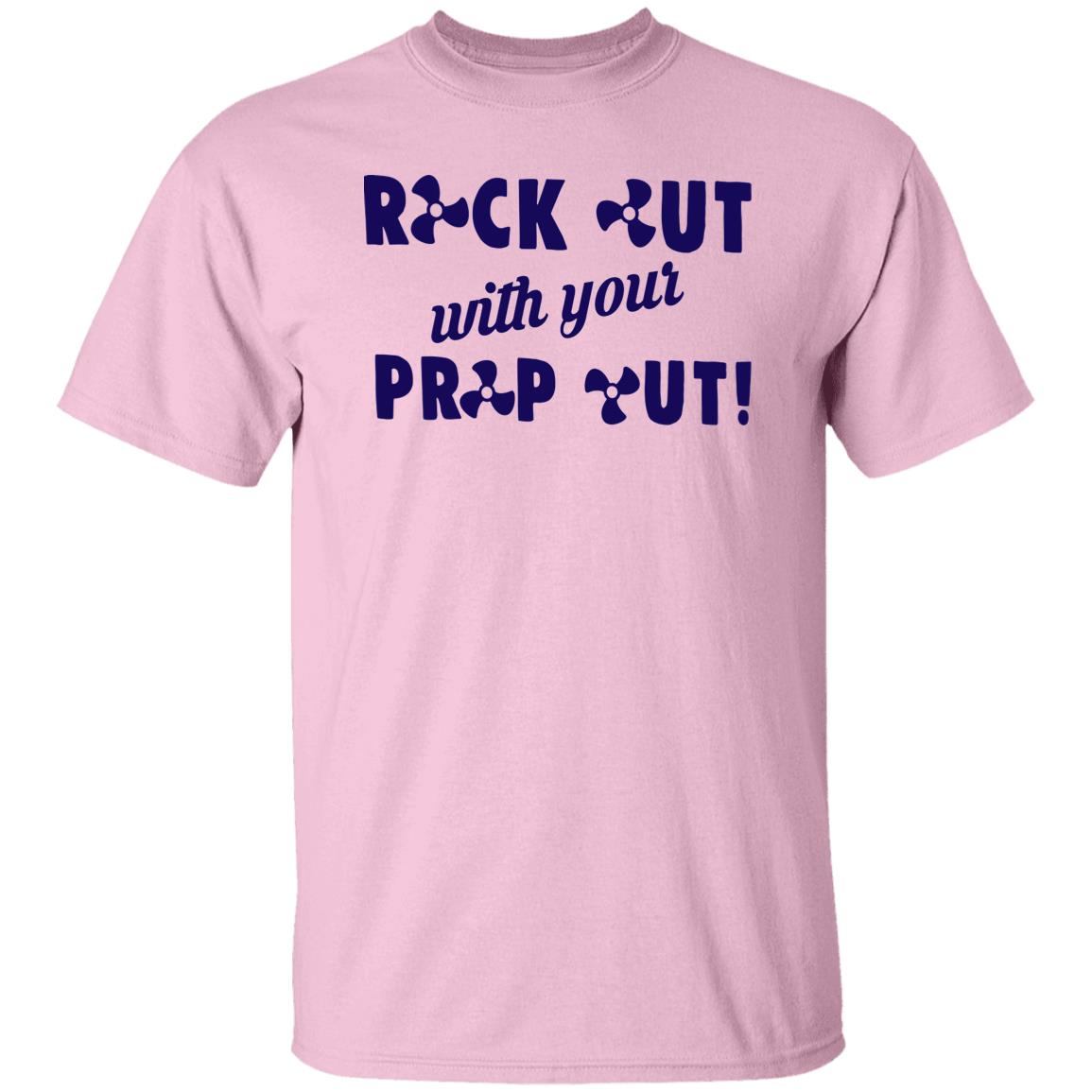 HRCL FL - Navy Rock Out with your Prop Out - 2 Sided G500 5.3 oz. T-Shirt