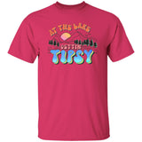 ***2 SIDED***  At the Lake Gettin' Tipsy HRCL LL 2 Sided G500 5.3 oz. T-Shirt