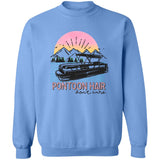 ***2 SIDED***  Pontoon Hair HRCL LL 2 Sided G180 Crewneck Pullover Sweatshirt