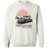 ***2 SIDED***  Pontoon Hair HRCL LL 2 Sided G180 Crewneck Pullover Sweatshirt