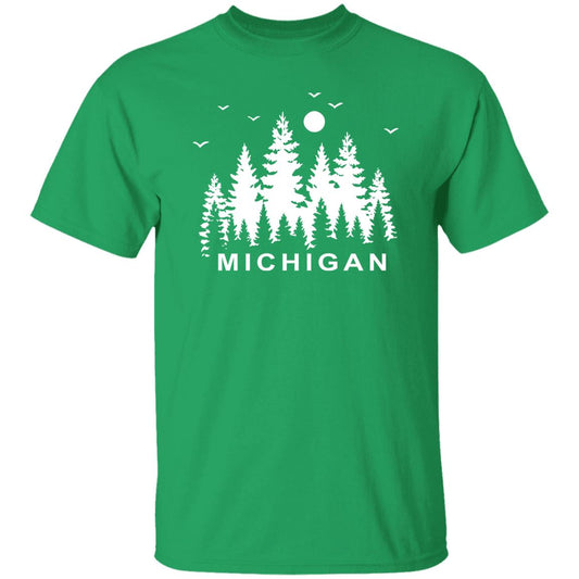 Michigan Pintrees - White G500 5.3 oz. T-Shirt