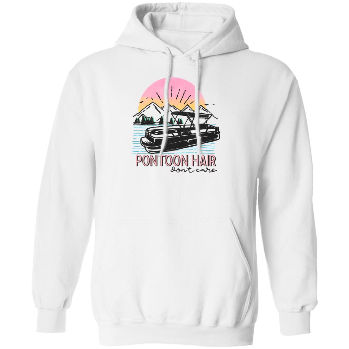 ***2 SIDED***  Pontoon Hair HRCL LL 2 Sided G185 Pullover Hoodie