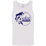 ***2 SIDED***  HRCL FL - Navy Weekend Hooker - 2 Sided G520 Cotton Tank Top 5.3 oz.