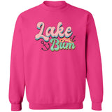 ***2 SIDED***  Lake Bum HRCL LL 2 Sided G180 Crewneck Pullover Sweatshirt
