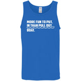 HRCL FL - More Fun To Put In Than Pull Out - 2 Sided G520 Cotton Tank Top 5.3 oz.