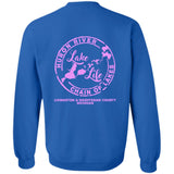 ***2 SIDED***  Lake Life  HRCL LL 2 Sided G180 Crewneck Pullover Sweatshirt