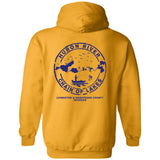 HRCL FL - Navy Boats N Hoes - 2 Sided G185 Pullover Hoodie