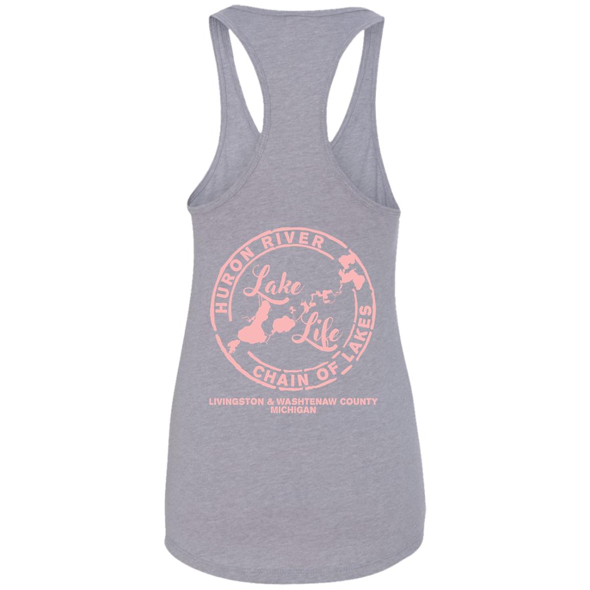 Lake Bum HRCL LL 2 Sided NL1533 Ladies Ideal Racerback Tank