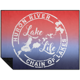 Water Resistant Blanket - HRCL Lake Life Logo
