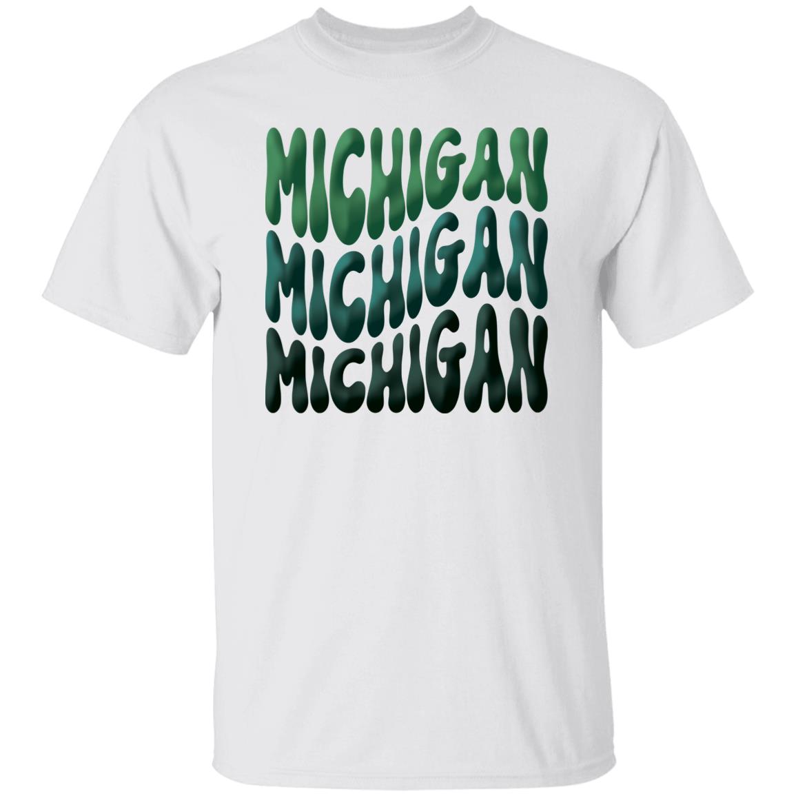 Michigan - Green Colors G500 5.3 oz. T-Shirt