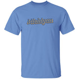 Michigan 1 G500B Youth 5.3 oz 100% Cotton T-Shirt