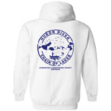 ***2 SIDED***  HRCL FL - Navy Weekend Hooker - 2 Sided G185 Pullover Hoodie