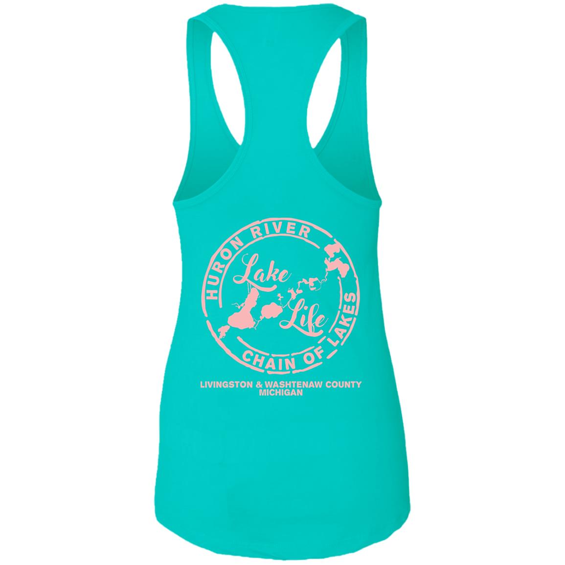 Lake Bum HRCL LL 2 Sided NL1533 Ladies Ideal Racerback Tank