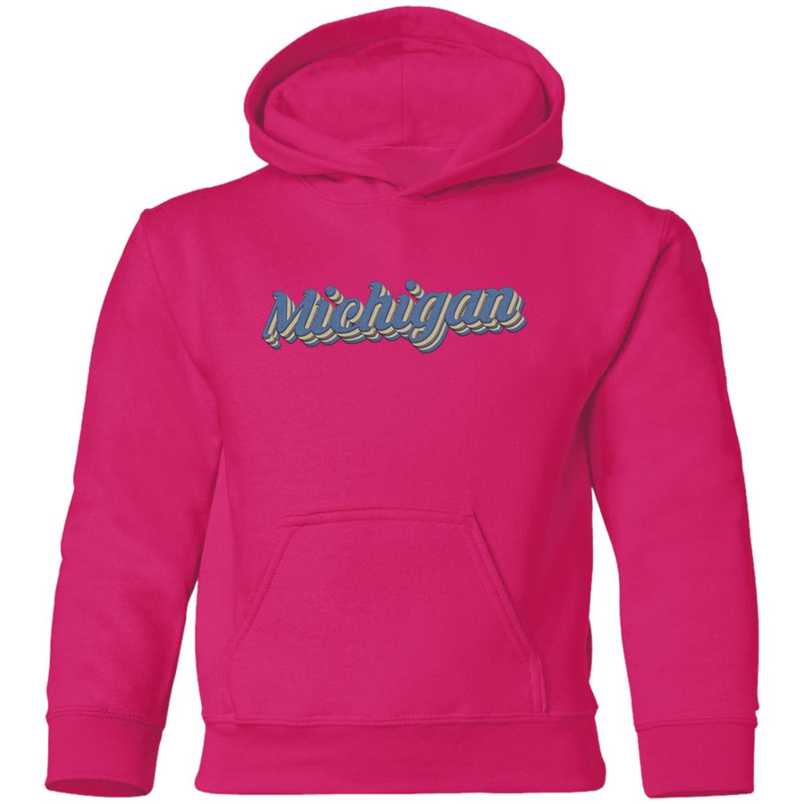 Michigan 1 G185B Youth Pullover Hoodie