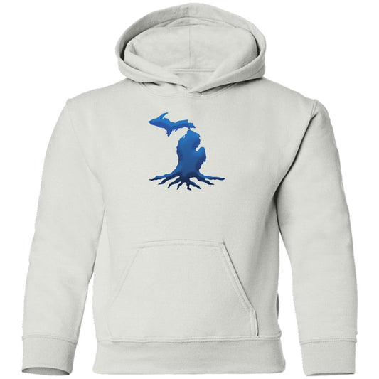 Michigan Roots Blue G185B Youth Pullover Hoodie