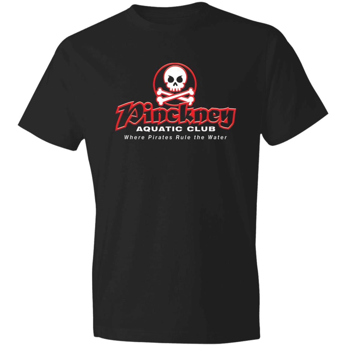 Pinckney Aquatic Club- R & W, 980 Lightweight T-Shirt 4.5 oz