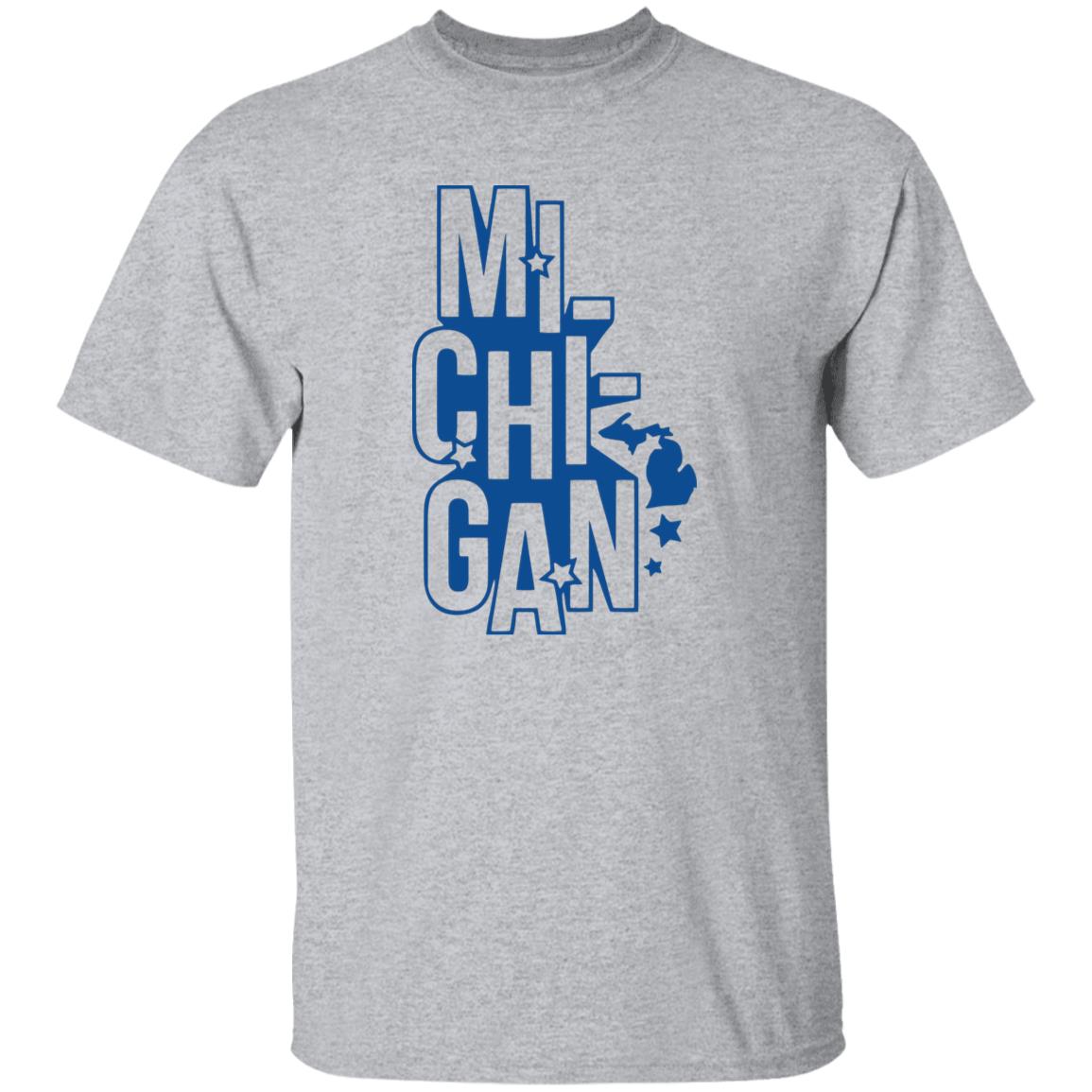 Michigan 5 G500B Youth 5.3 oz 100% Cotton T-Shirt