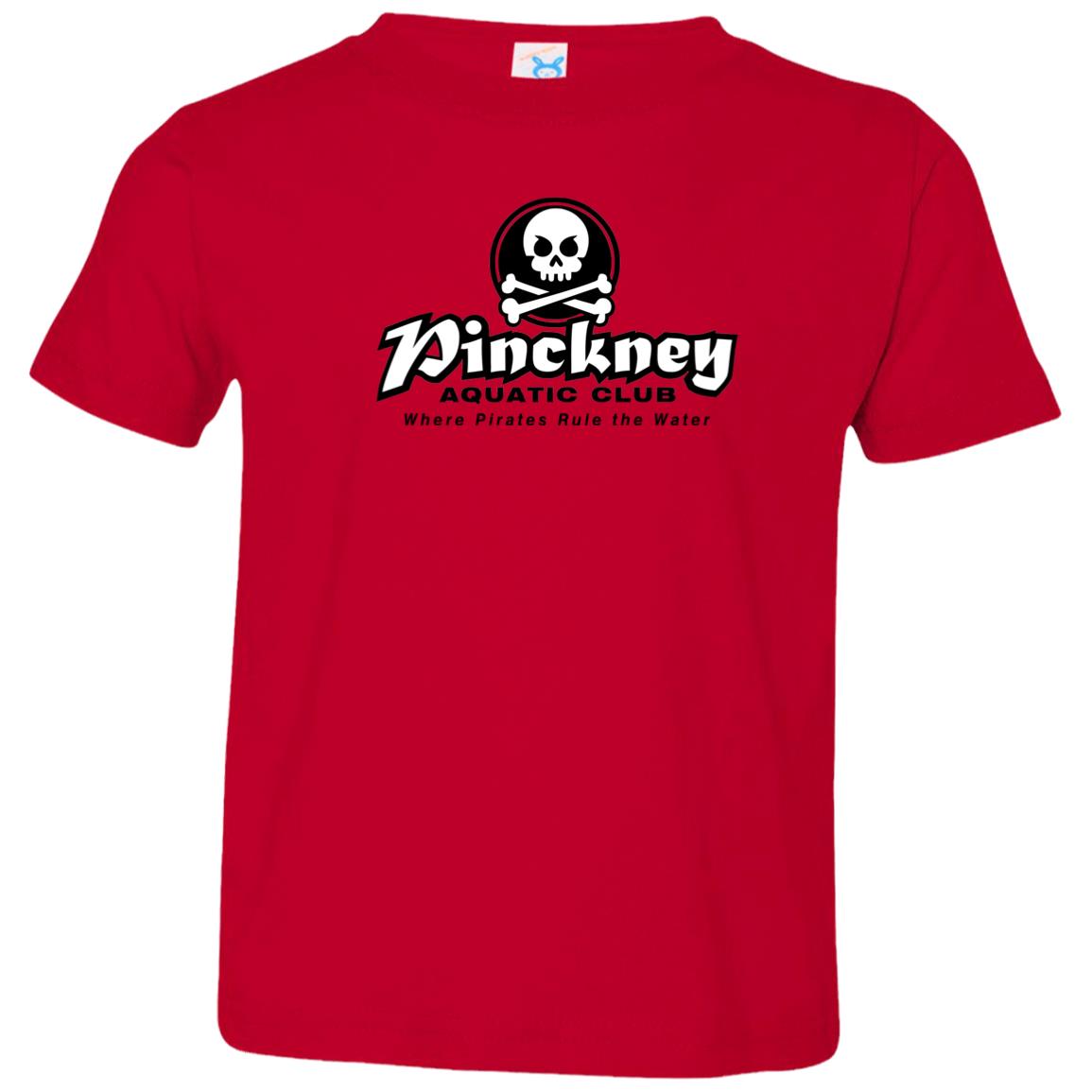 Pinckney Aquatic Club- B & W, 3321 Toddler Jersey T-Shirt