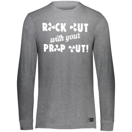 HRCL FL - Rock Out with your Prop Out - 2 Sided 64LTTM Essential Dri-Power Long Sleeve Tee